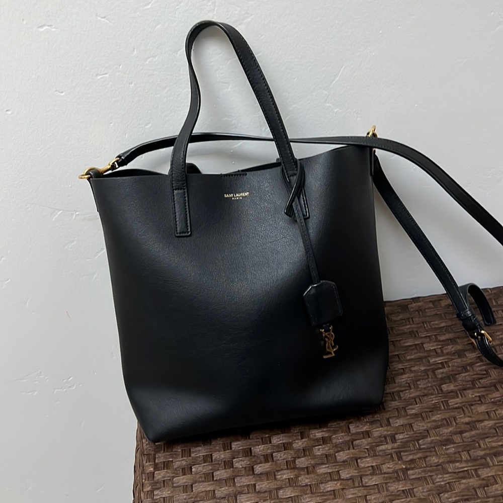 Saint laurent east west tote bag